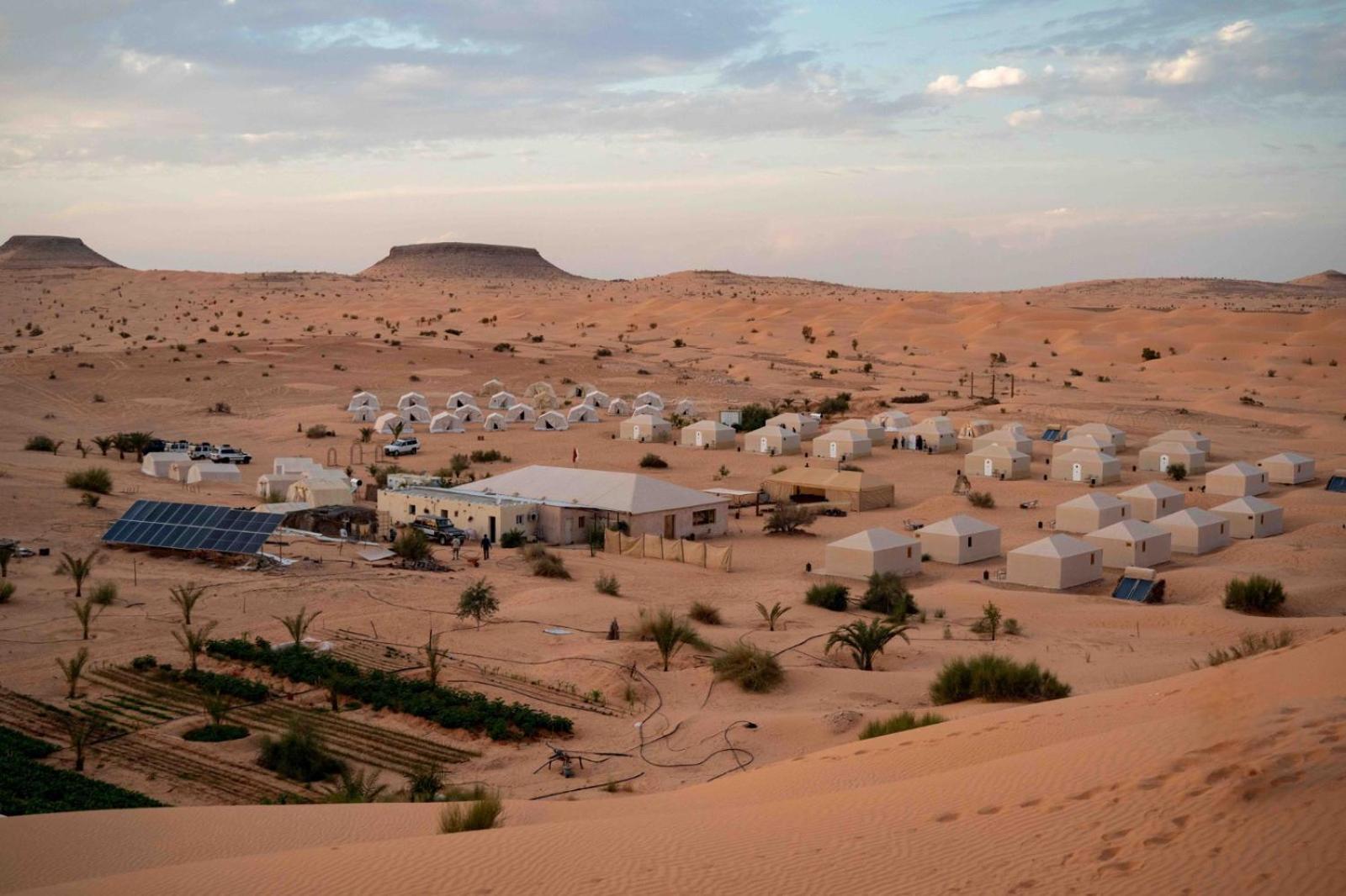 Camp Abdelmoula Hotel Douz Exterior foto